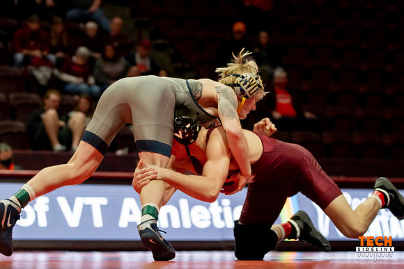 2022.01.09. WRE. West Virginia (Mountaineers, WVU) at Va Tech (H