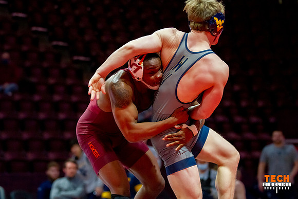 2022.01.09. WRE. West Virginia (Mountaineers, WVU) at Va Tech (H