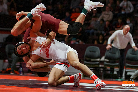 2021.11.19. WRE. Ohio State (Buckeyes, OSU) at Va Tech (Hokies).