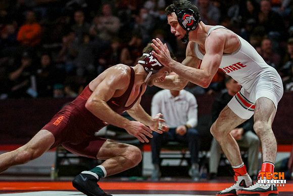 2021.11.19. WRE. Ohio State (Buckeyes, OSU) at Va Tech (Hokies).