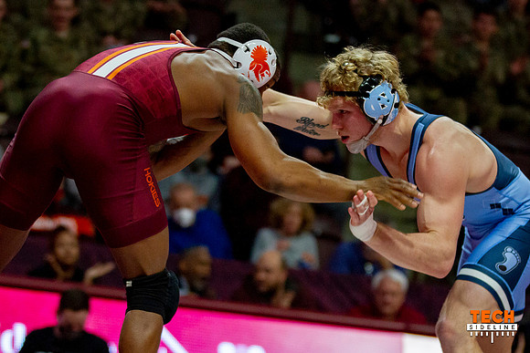 2022.02.11. WRE. UNC (Tar Heels) at Va Tech (Hokies).