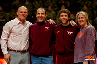 2022.02.11. WRE. UNC (Tar Heels) at Va Tech (Hokies).