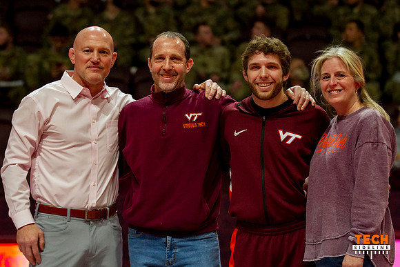 2022.02.11. WRE. UNC (Tar Heels) at Va Tech (Hokies).