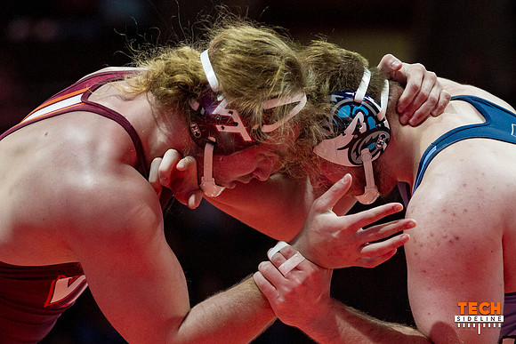 2022.02.11. WRE. UNC (Tar Heels) at Va Tech (Hokies).