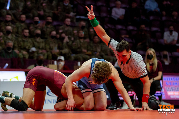 2022.02.11. WRE. UNC (Tar Heels) at Va Tech (Hokies).