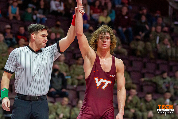 2022.02.11. WRE. UNC (Tar Heels) at Va Tech (Hokies).