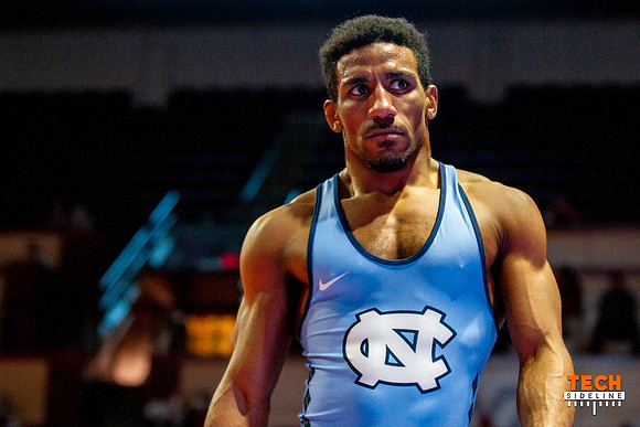 2022.02.11. WRE. UNC (Tar Heels) at Va Tech (Hokies).