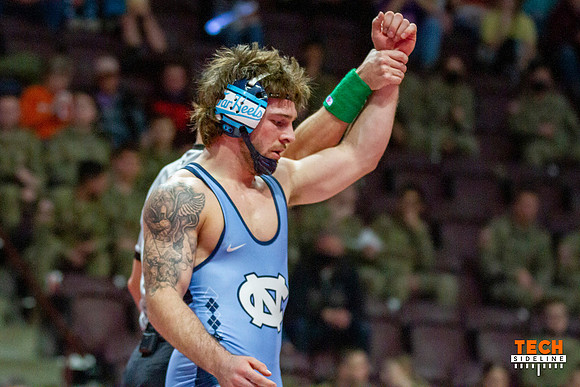 2022.02.11. WRE. UNC (Tar Heels) at Va Tech (Hokies).