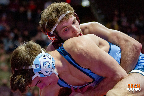 2022.02.11. WRE. UNC (Tar Heels) at Va Tech (Hokies).