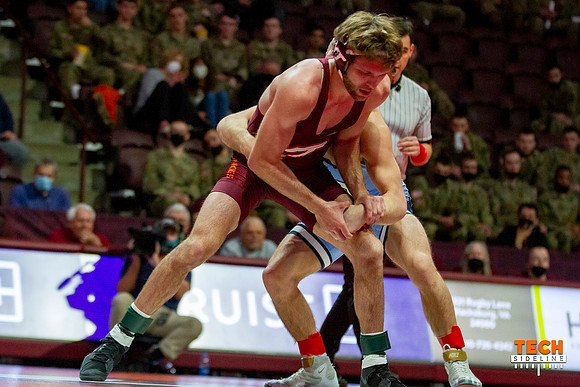 2022.02.11. WRE. UNC (Tar Heels) at Va Tech (Hokies).