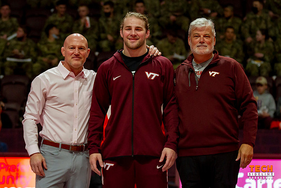 2022.02.11. WRE. UNC (Tar Heels) at Va Tech (Hokies).