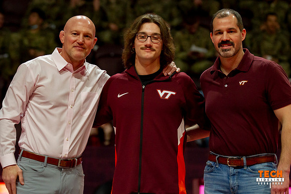 2022.02.11. WRE. UNC (Tar Heels) at Va Tech (Hokies).