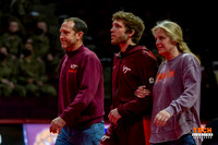 2022.02.11. WRE. UNC (Tar Heels) at Va Tech (Hokies).