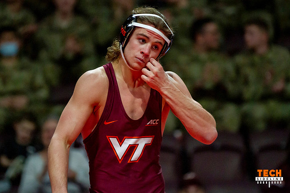 2022.02.11. WRE. UNC (Tar Heels) at Va Tech (Hokies).
