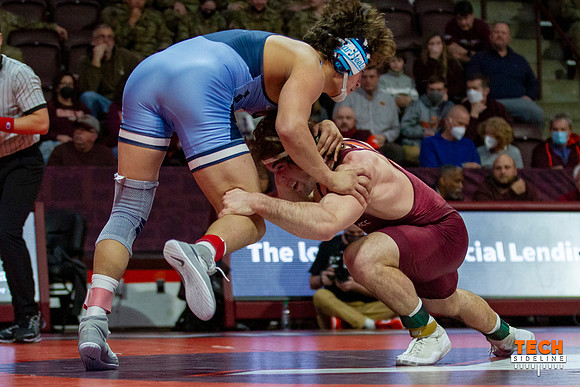 2022.02.11. WRE. UNC (Tar Heels) at Va Tech (Hokies).