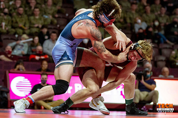 2022.02.11. WRE. UNC (Tar Heels) at Va Tech (Hokies).