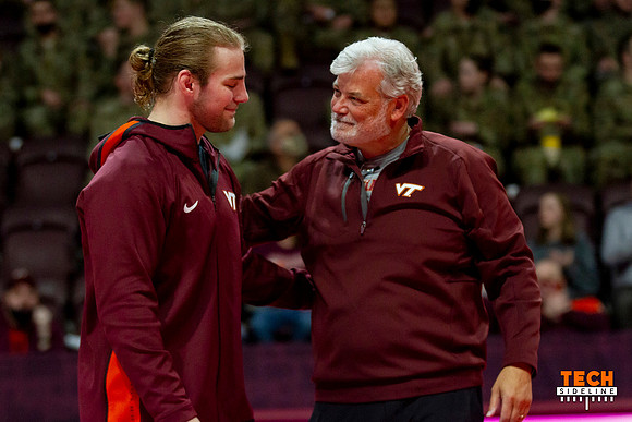 2022.02.11. WRE. UNC (Tar Heels) at Va Tech (Hokies).