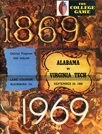 1969.09.20. Alabama at VT
