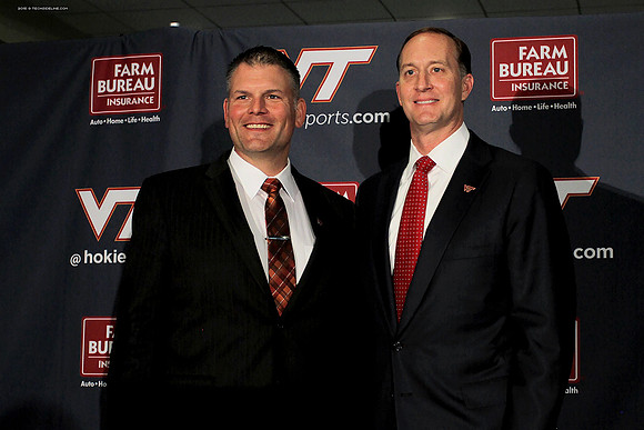 2015.11.30. VT Football Press Conference.