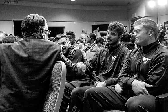 2015.11.02. VT Football Media Day.