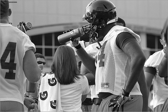 FB. Virginia Tech. Scrimmage