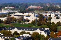 Aerial View of Virginia Tech Main Campus.
