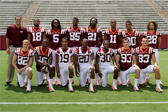 FB. Virginia Tech. Media Day