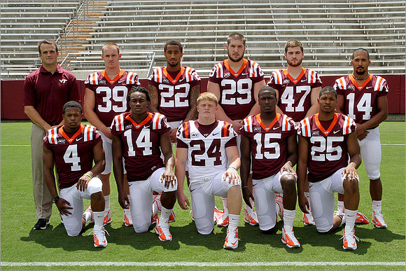 FB. Virginia Tech. Media Day
