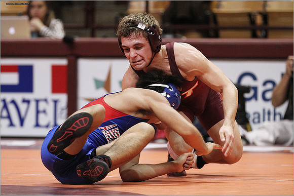 2013.11.17. Wrestling. American at VT