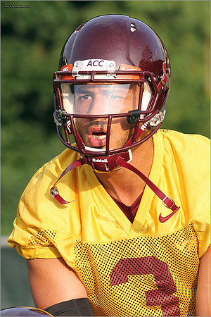 FB. Virginia Tech. Scrimmage