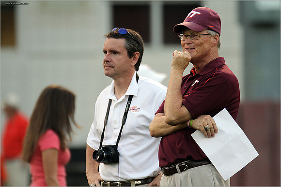 FB. Virginia Tech. Scrimmage