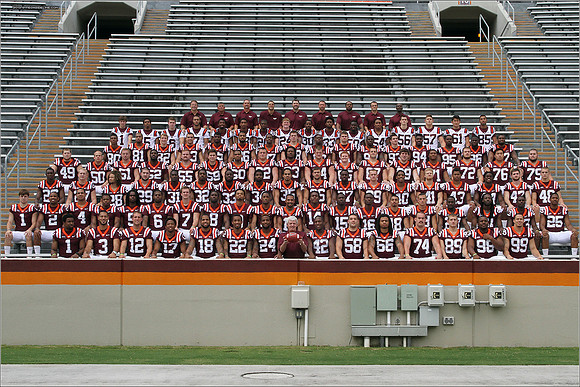 FB. Virginia Tech. Media Day