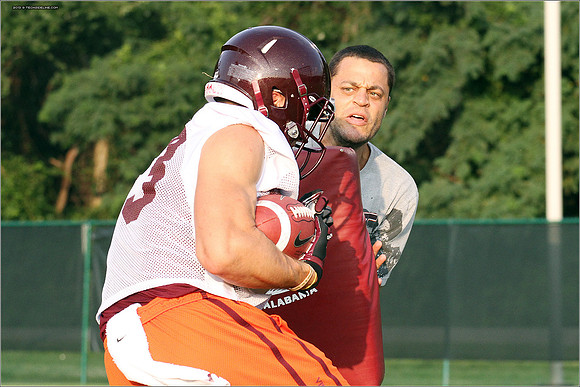 FB. Virginia Tech. Scrimmage