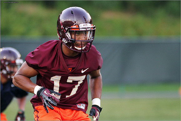 FB. Virginia Tech. Scrimmage