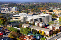 Aerial View of Virginia Tech Main Campus.