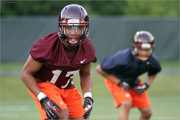 FB. Virginia Tech. Scrimmage