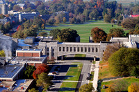 Aerial View of Virginia Tech Main Campus.