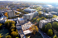Aerial View of Virginia Tech Main Campus.