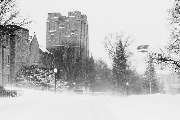 Burruss Hall. Virginia Tech.