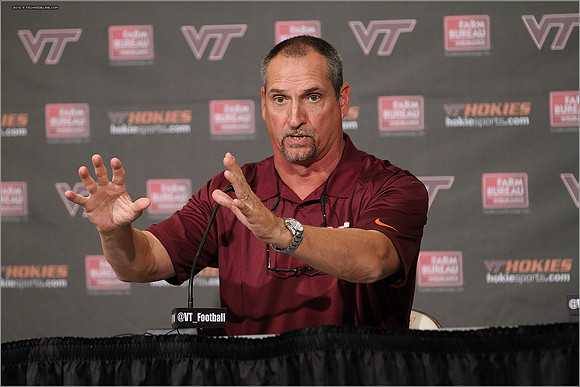 FB. Virginia Tech. Media Day