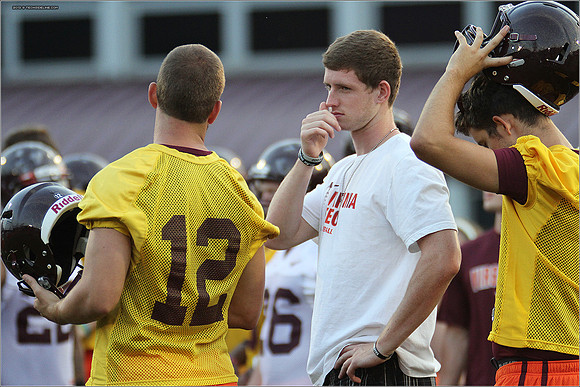 FB. Virginia Tech. Scrimmage