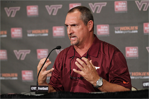 FB. Virginia Tech. Media Day
