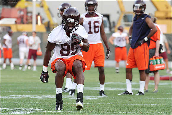 FB. Virginia Tech. Scrimmage