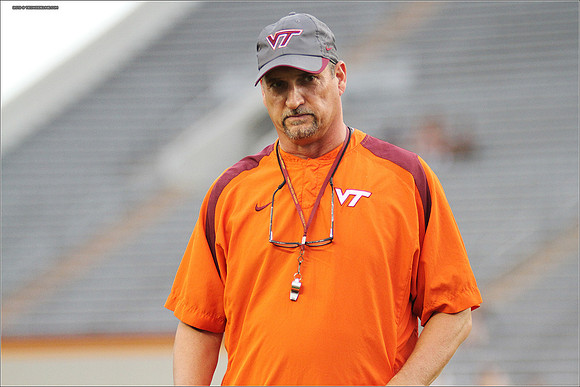 FB. Football Scrimmage at Virginia Tech.