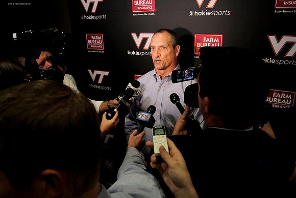 2015.11.30. VT Football Press Conference.