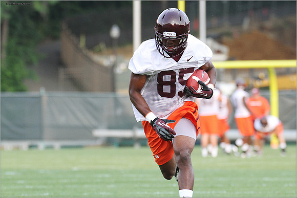 FB. Virginia Tech. Scrimmage