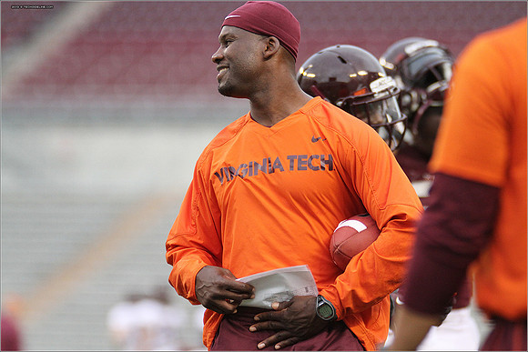 FB. Football Scrimmage at Virginia Tech.