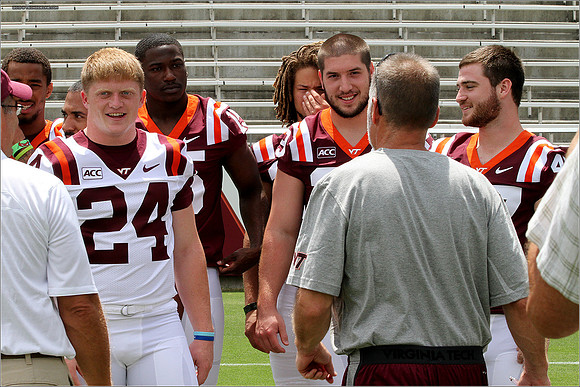 FB. Virginia Tech. Media Day