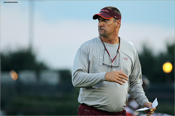 FB. Virginia Tech. Scrimmage