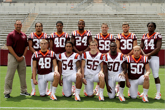 FB. Virginia Tech. Media Day